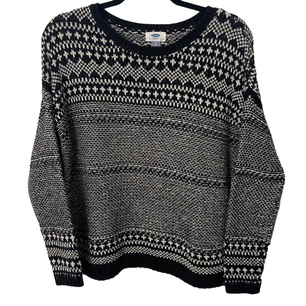 🎄🎁OldNavy Holiday Knitted Patterned Sweater🎁🎄